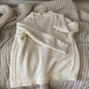 Free People white sweater, gently worn